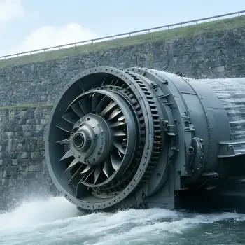 Sand casting for energy and power generation