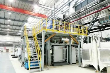 Vacuum casting facility