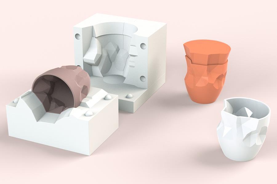 What plaster is used for metal casting?