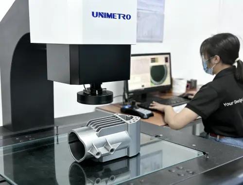 Profile projector optical measurement