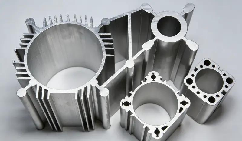 Custom aluminum extrusion engine block component