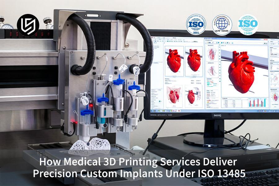 How Medical 3D Printing Services Deliver Precision Custom Implants Under ISO 13485