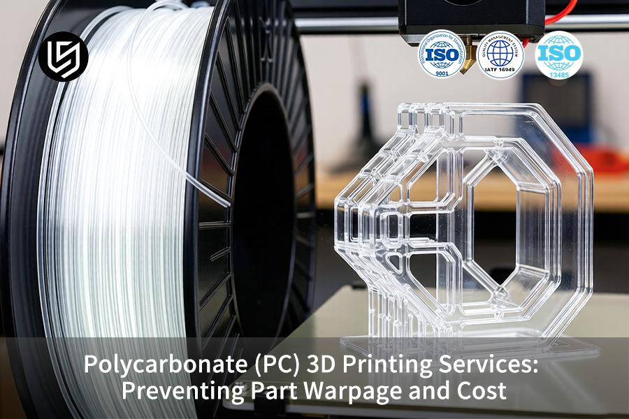 Polycarbonate (PC) 3D Printing Services: Preventing Part Warpage And Cost