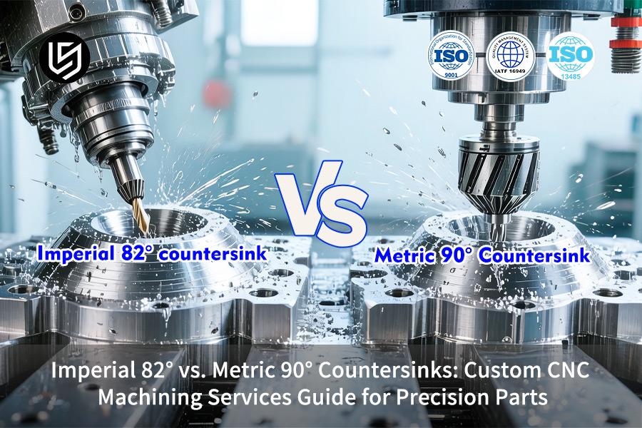Imperial 82° VS. Metric 90° Countersinks: Custom CNC Machining Services Guide For Precision Parts