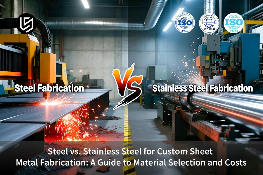 Steel VS. Stainless Steel For Custom Sheet Metal Fabrication: A Guide To Material Selection And Costs
