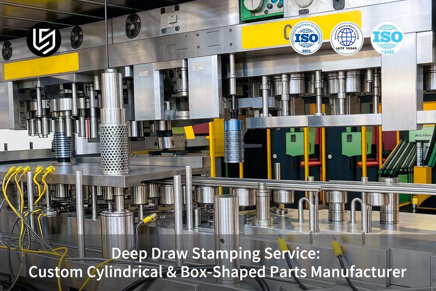 Deep Draw Stamping Service: Custom Cylindrical & Box-Shaped Parts Manufacturer