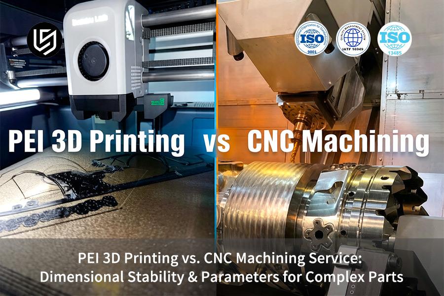 PEI 3D Printing VS. CNC Machining Service: Dimensional Stability & Parameters For Complex Parts