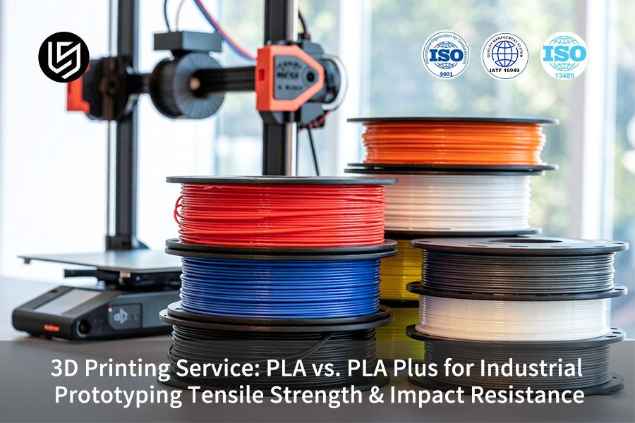 3D Printing Service: PLA VS. PLA Plus For Industrial Prototyping Tensile Strength & Impact Resistance