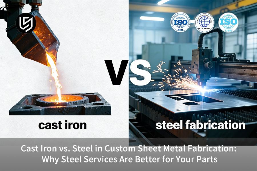 Cast Iron VS. Steel In Custom Sheet Metal Fabrication: Why Steel Services Are Better For Your Parts