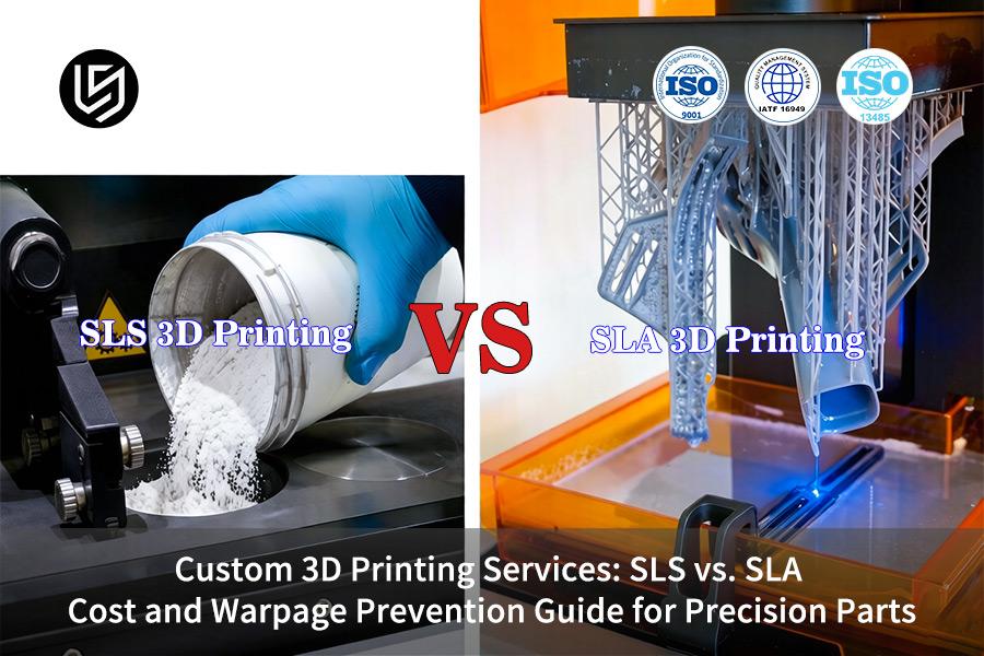 Custom 3D Printing Services: SLS VS. SLA Cost And Warpage Prevention Guide For Precision Parts