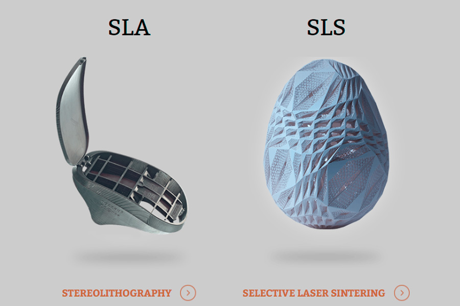 كيف تتم مقارنة مواد الطباعة بتقنية FDM بمواد الطباعة بتقنية SLA و SLS؟