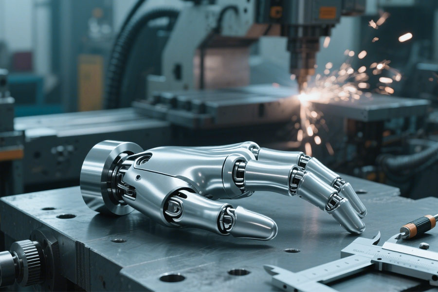 Quelle quantité de rétroaction tactile est perdue dans les articulations des phalanges moulées ?