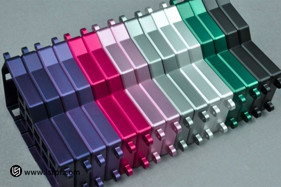 Special colors of anodized aluminum