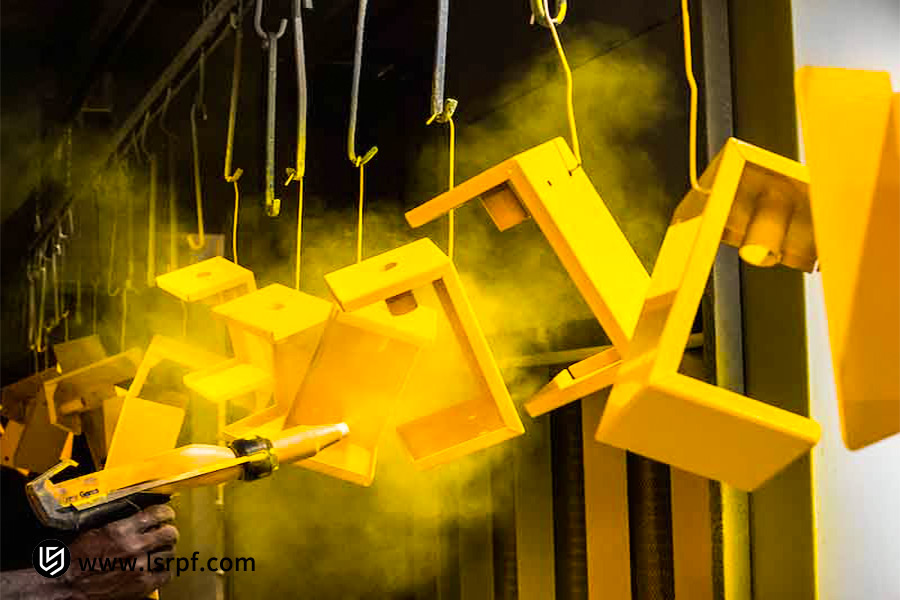 Industrial powder coatings for automotive parts