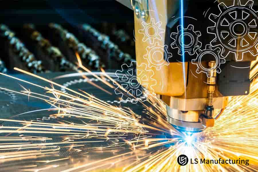 قطع دعامة ألومنيوم مخصصة لمكونات نظام التعليق في السيارات باستخدام الليزر عالي الدقة.