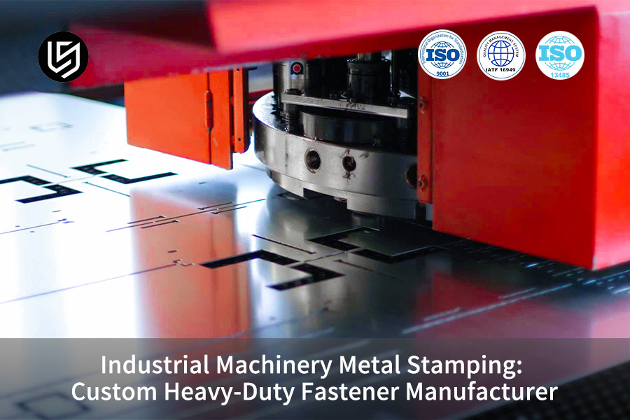 Industrial Machinery Metal Stamping in action